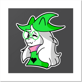 Ralsei - Light Mode Posters and Art